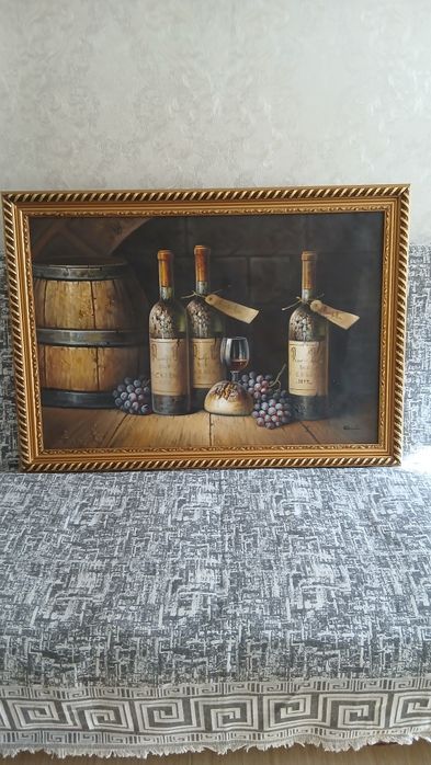 Большая картина для кухни/ гостиной.