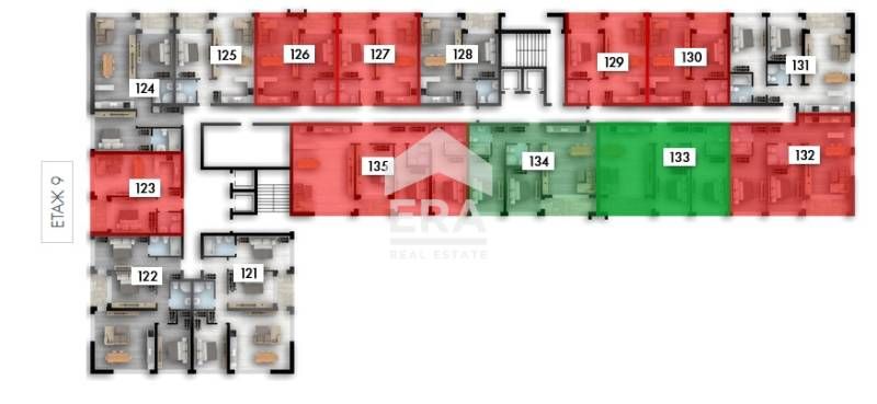 Продава се Тристаен апартамент в София, Люлин 2 - 113 кв.м за 1621 €/кв.м - Снимка #3