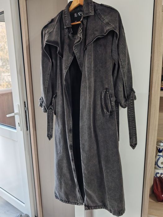 Trenci blugi negru Answear