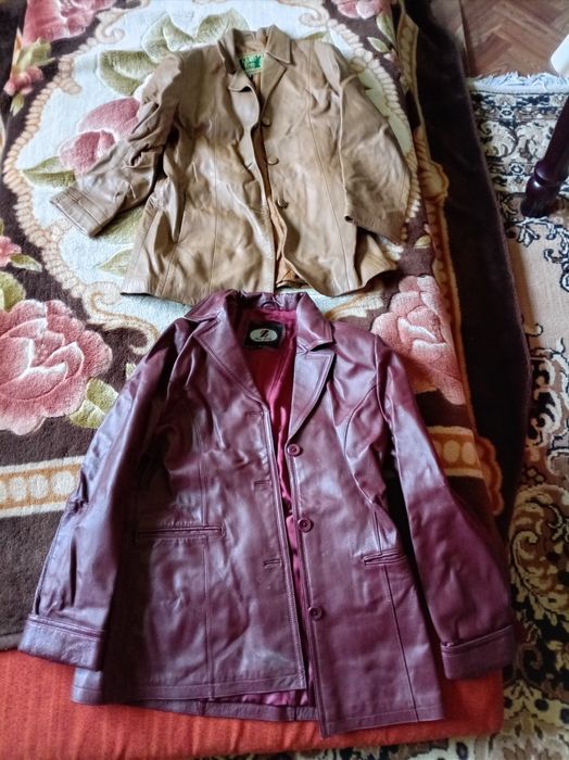 Продам 2 кожаные куртки.