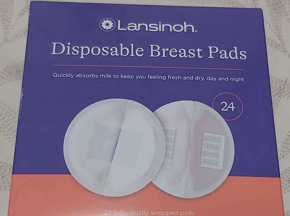 Pachet sigilat HPA Lanolin Crema 40ml + Tampoane de san 24 bucati, Lansinoh