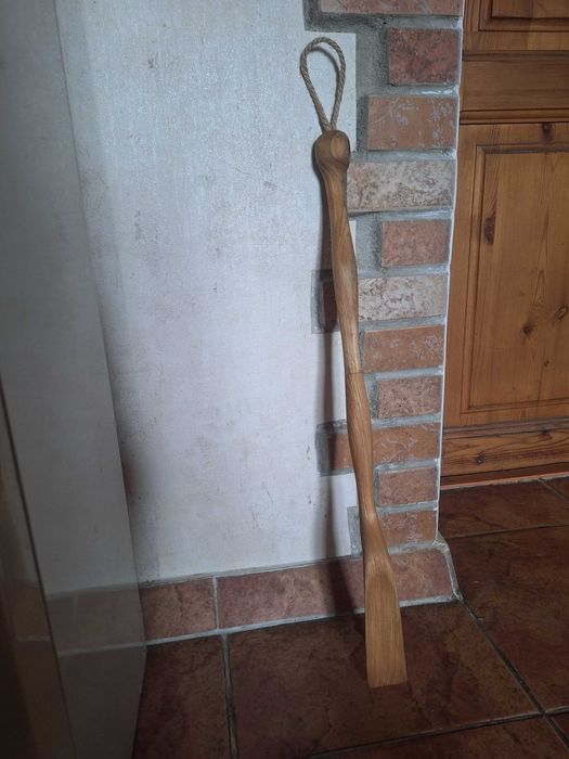 Ложка для обуви из дерева