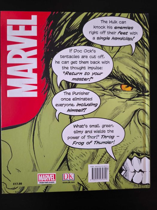 Албум Marvel лукс супер герои Хълк Спайдърмен Тор