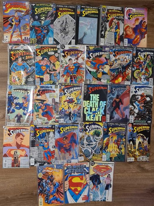 Стари американски комикси Супермен Superman