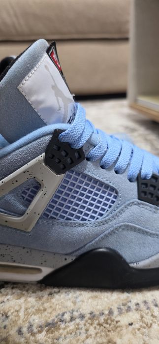 Papuci Jordan 4 sky Blue
