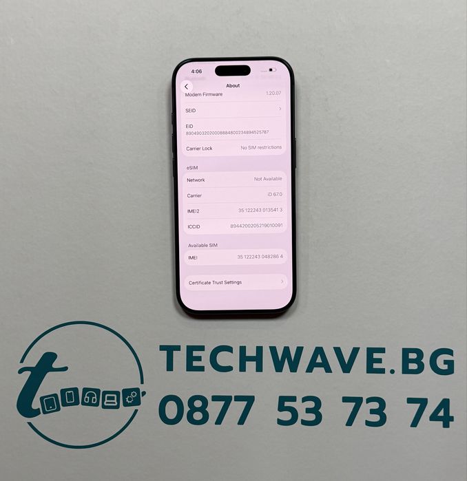 Apple iPhone 17 Pro 256GB  Deep Blue 100%