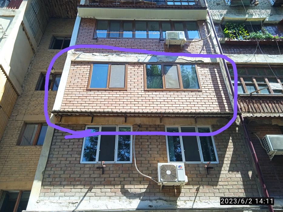 Перегародка Кладка Облецовични Обычни кирпичаБалконаБалконгаГиштерамиз