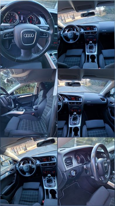 AUDI A5 * 2011* Full Led* BI-XENON Adaptive * Navigatie Mare MMI*  Tempomat * Vopsea ORIGINALĂ  *179 CP* EURO 5* KM REALI *Unic Proprietar in GERMANIA