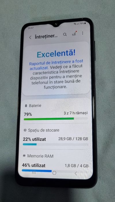 A32 5G ,128 gb funcționează foarte bine