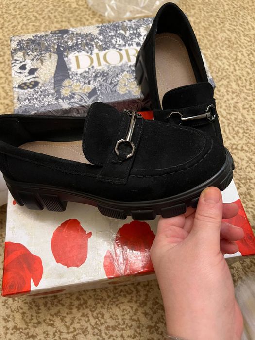 Замшевые лоферы для школы мактабга