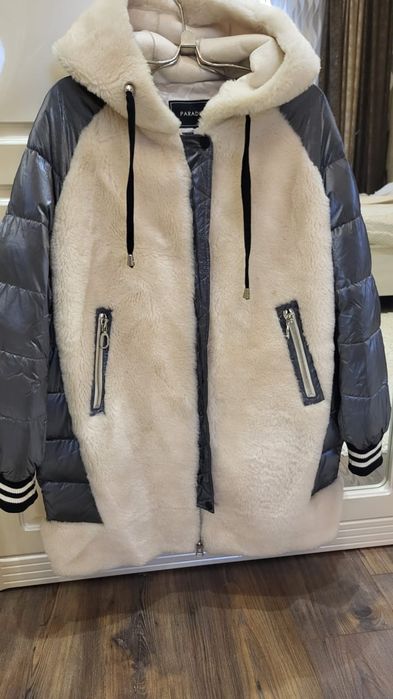 Продам пуховик комбинированный