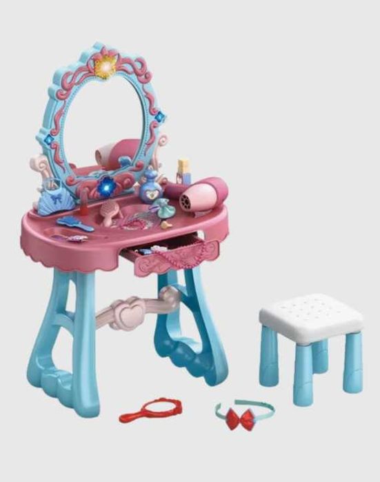Трюмо детский столик для макияжа 74см с эффектами доставка