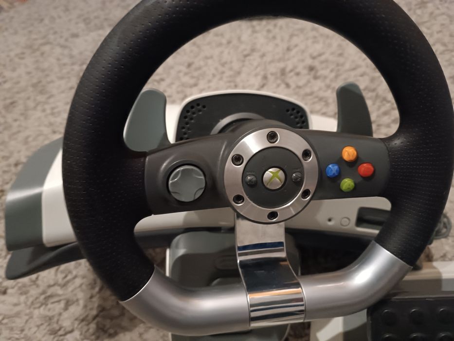 Volan Racing wheel  pedale wireless Microsoft pt Xbox 360 Xbox  360