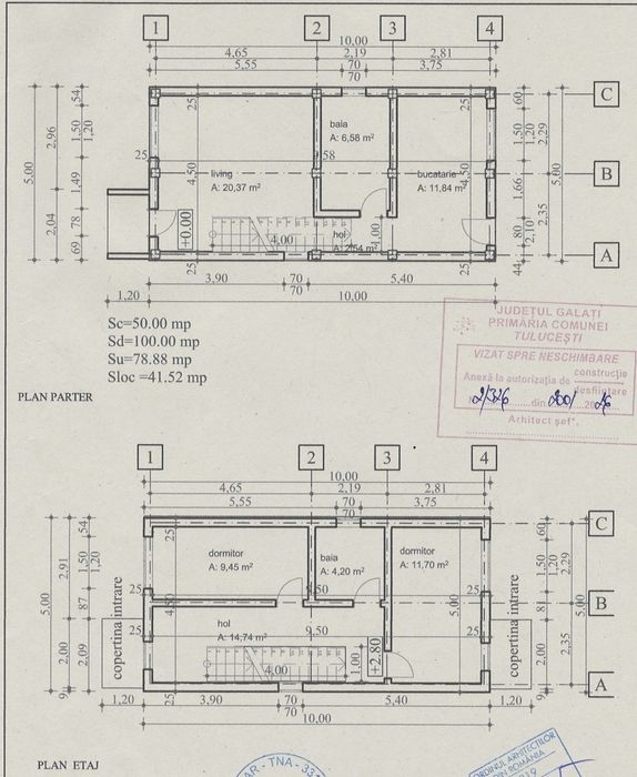 Casa P+E  Tulucesti