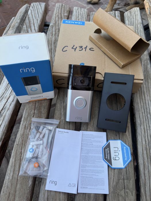 Видеозвонок Ring Doorbell 4 (новый)