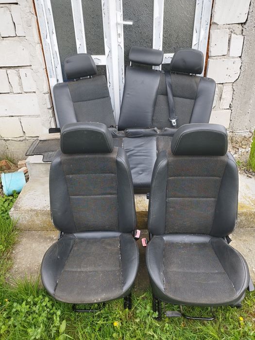 Scaune banchete interior semi piele Opel Astra H Hatchback