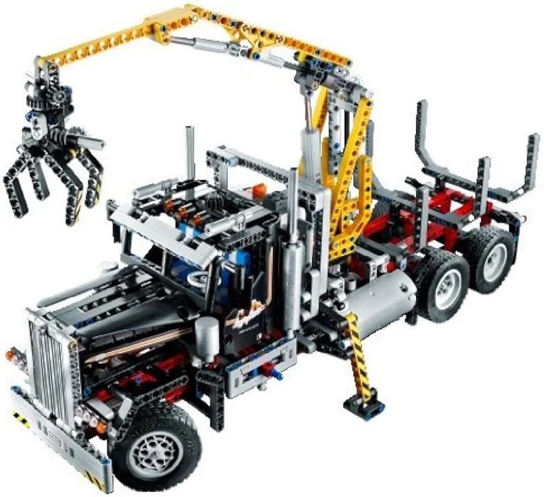 LEGO 9397 Technic Logging Truck , Lego Technic , Lego Камион за дърва