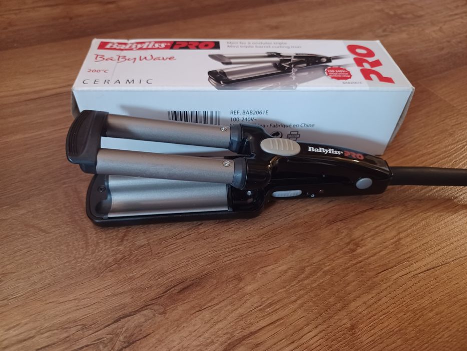 Babyliss mini retro преса за коса и ел.четка за коса от лидъл.