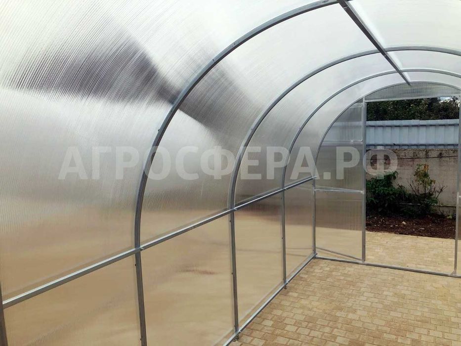 Теплица заводская 2м×6м с доставкой