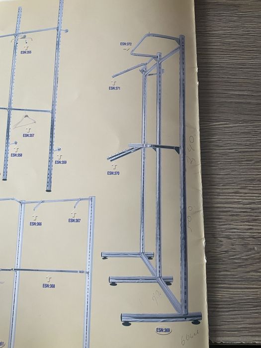 Стойки для одежды Турция