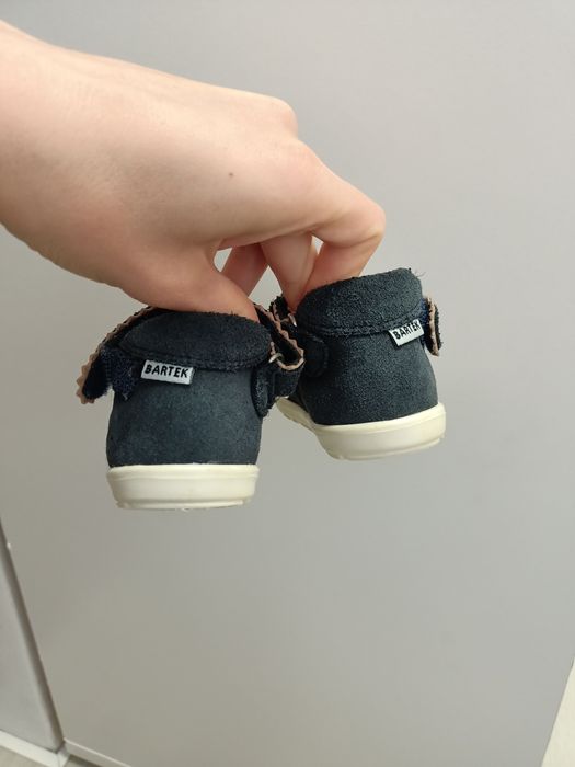 Sandale fete Bartek, piele naturala, talpa ortopedica, mărimea 20