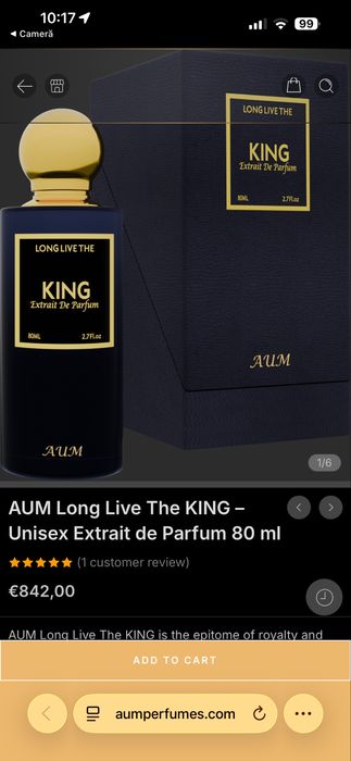 Parfum AUM KING nou sigilat