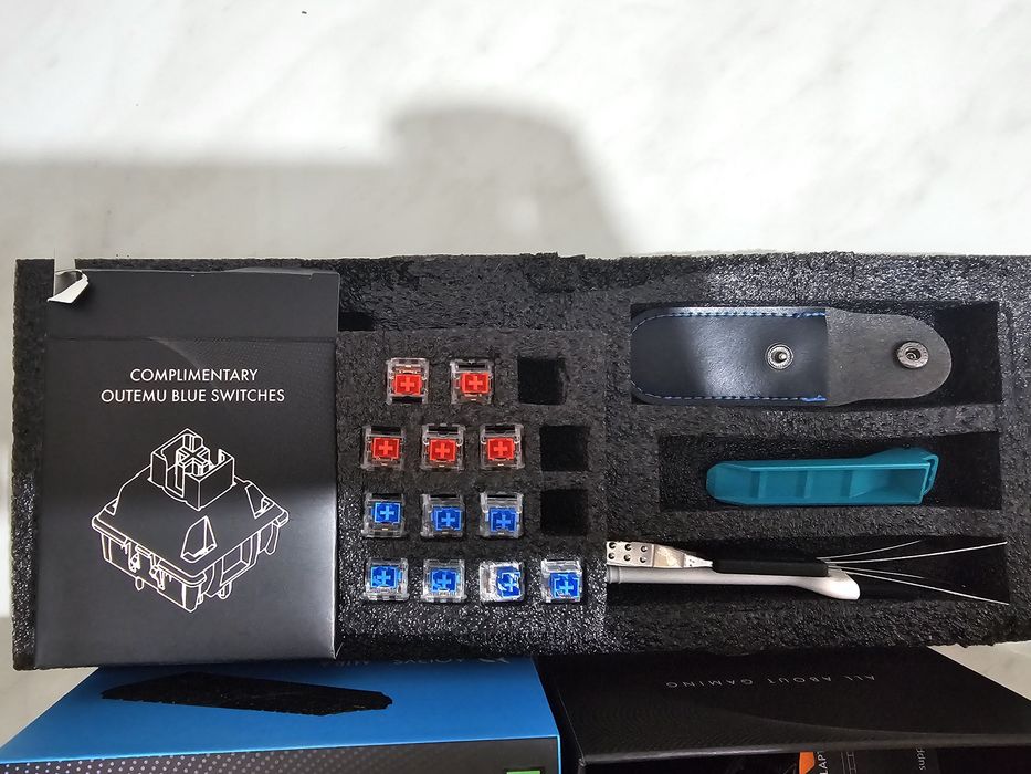 Tastatura Gaming Wireless mecanica AQIRYS Mira, Bluetooth, USB,