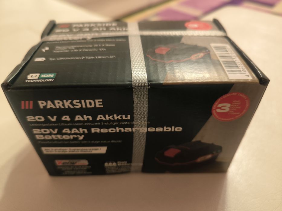Acumulator Parkside 20v 4Ah