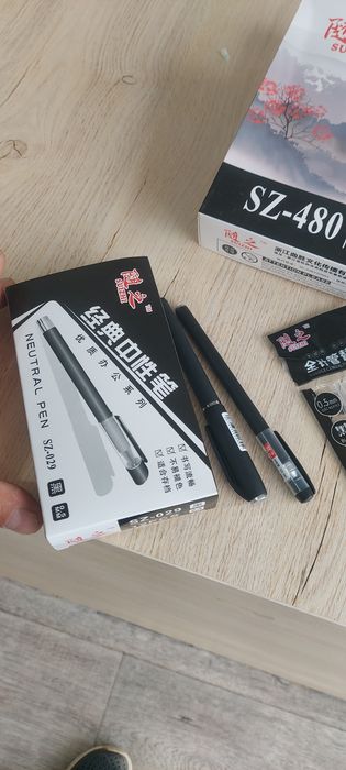 Геливый ручка parker