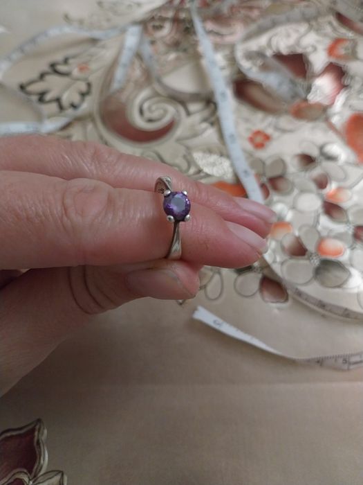 Inel argint 925 ametist