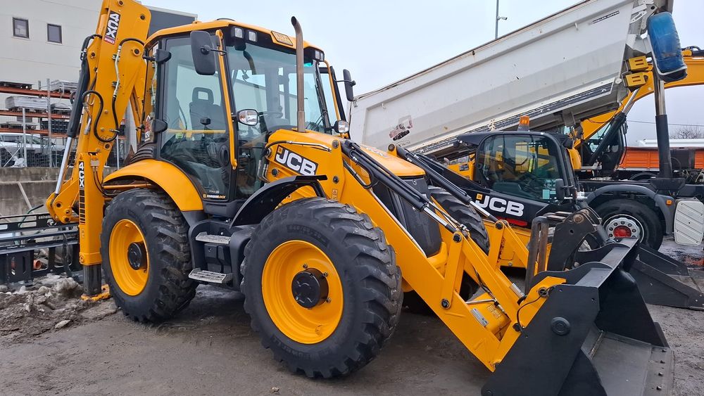 JCB 4CX 4W, buldoexcavator