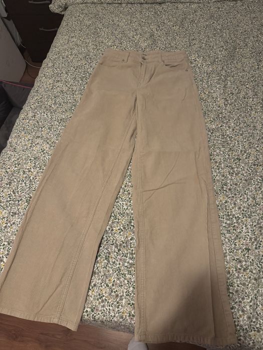 H&M панталон от рипсено кадифе