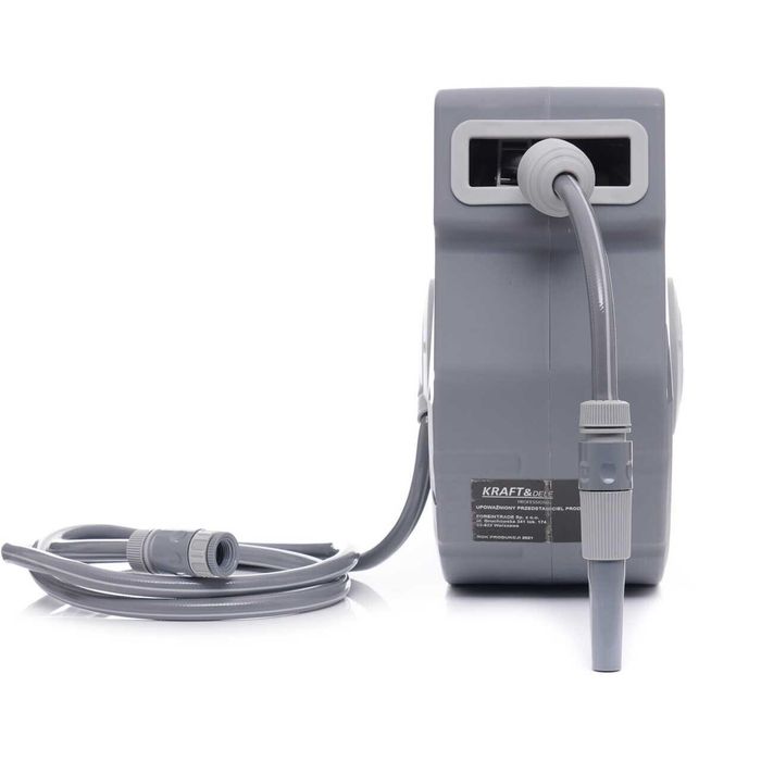 Tambur automat, furtun pentru gradina 20 metri, diametru conector