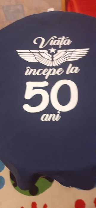 Tricou personalizat 50 ani marimea L
