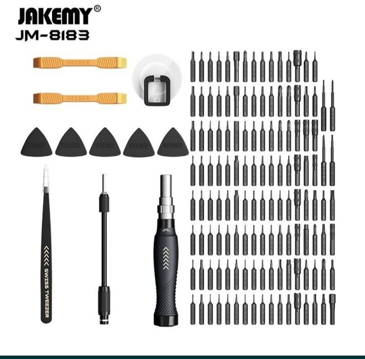 Набор отверток Jakemy 145 в 1