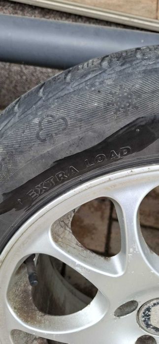 set 4 jante aliaj cu cauciucuri 185/65 r15 all season Dacia, Renault, etc 7jx15 h2 4x100