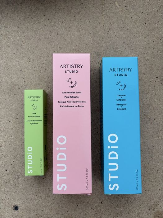 Set 3 produse de ingrijirea tenului Amway