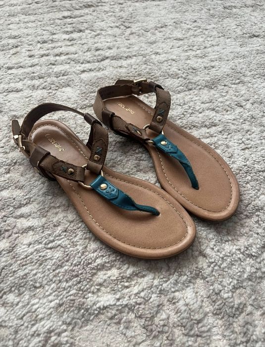 Sandale comode din piele ecologica