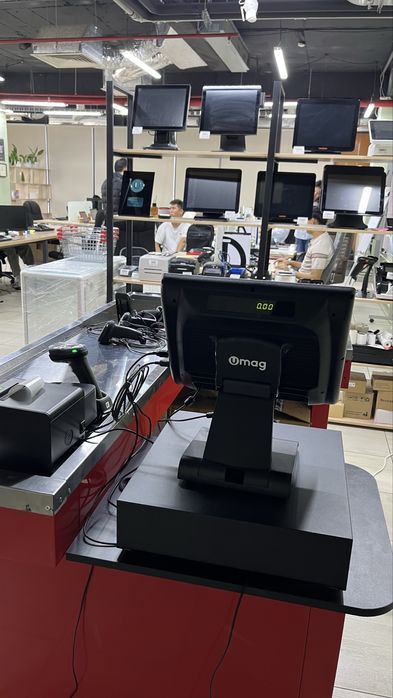 Моноблок сканер принтер денежный ящик весы Программа умаг umag