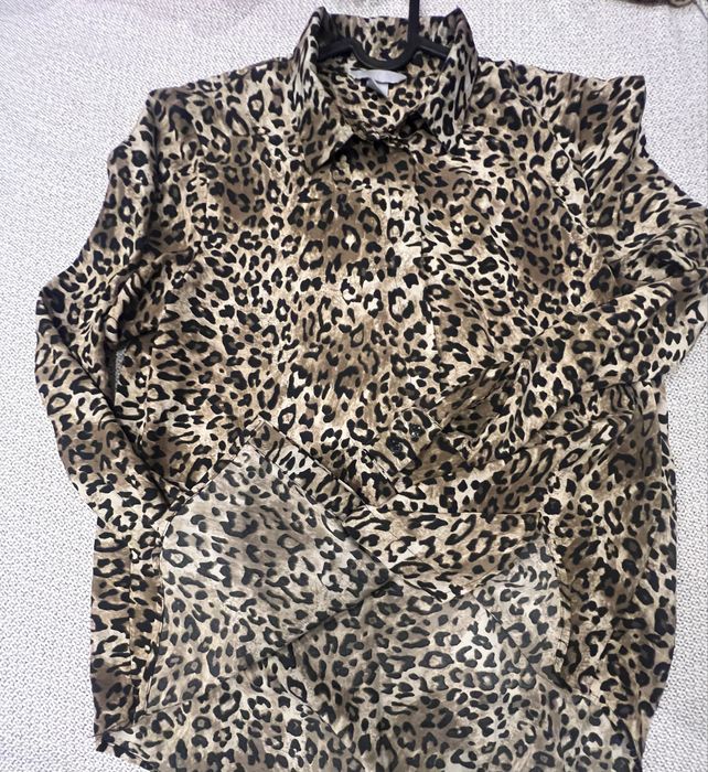 Camasa casual elegant versatila print leopard