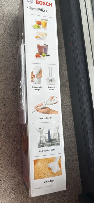 Mixer vertical Bosch MSM14000, 400 W, Alb