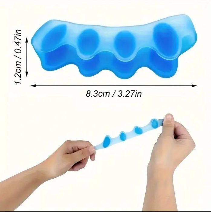 Разделител за пръсти силиконов
