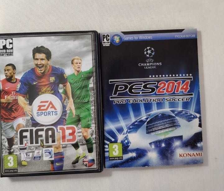 Диски с играми на  ПК