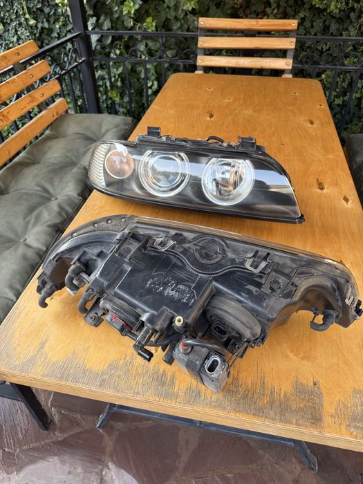 Фары Hella на BMW e39 (Рестайлинг)