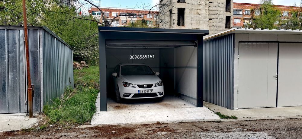 Преносим Гараж от термопанел, от сандвич панел, метален гараж