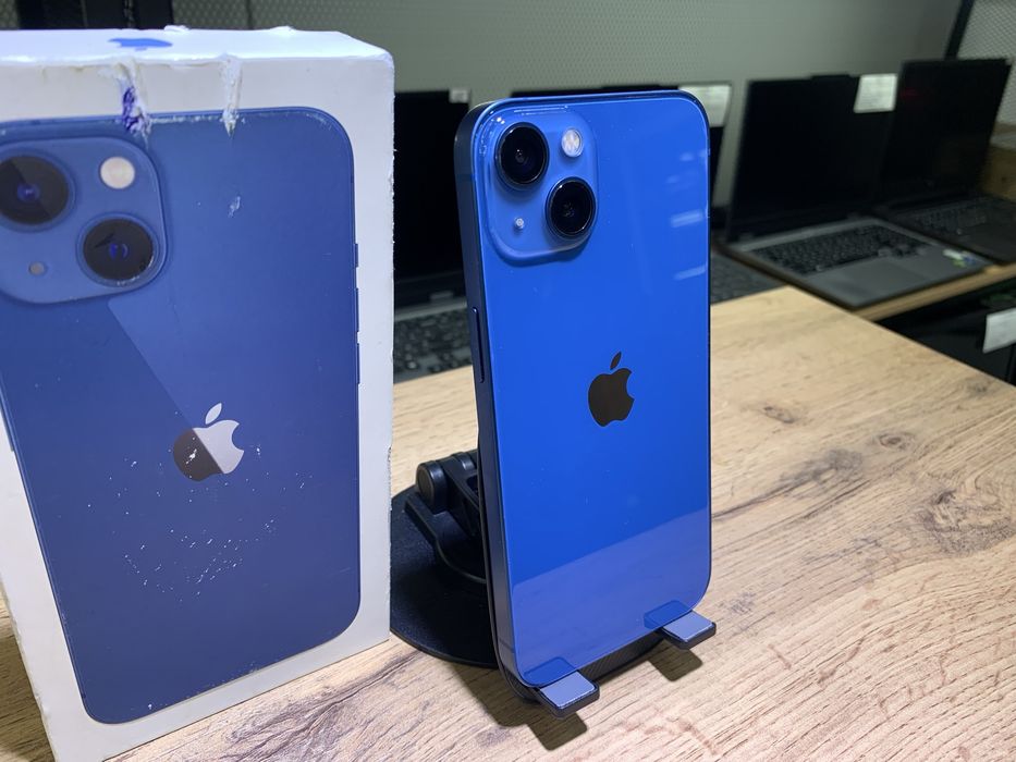 iPhone 13, 128 GB, Blue, АКБ100%, 1236/А10