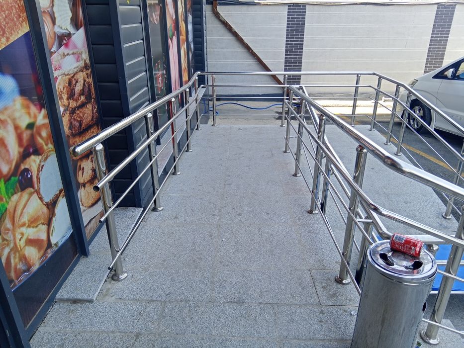 Пандус бойынша жұмыстар жасаймыз