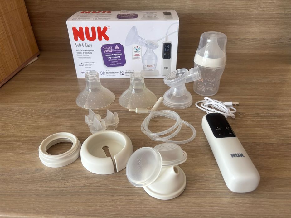 електрическа помпа за кърма Nuk Perfect Match - Soft & Easy, единична