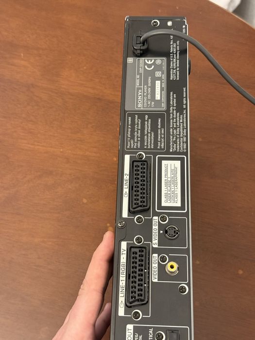 Sony S535D cd dvd player nu caseta casette vinyl pick up