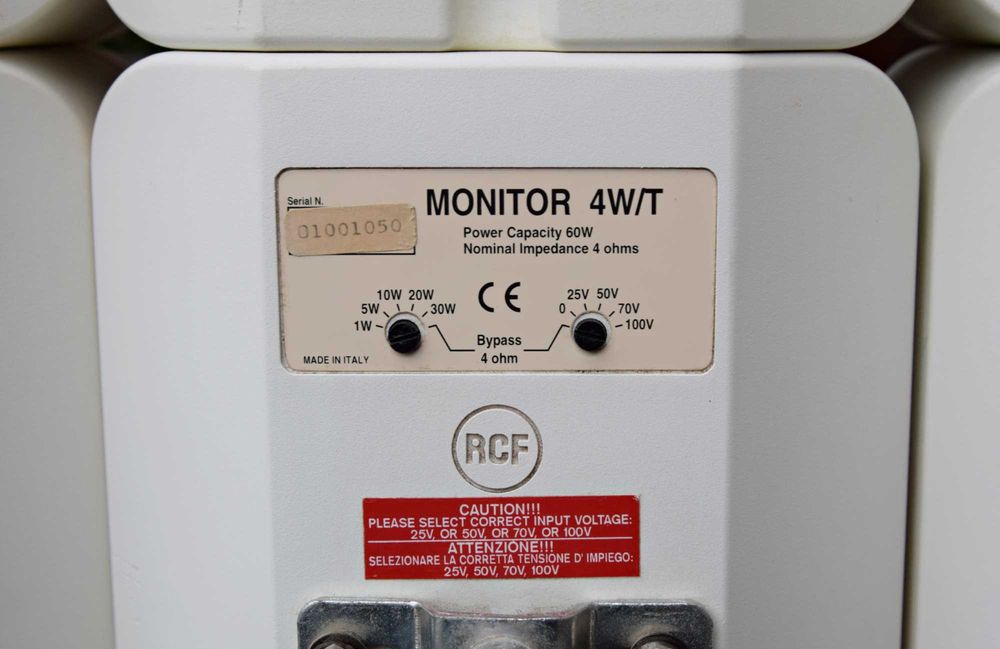 Boxe RCF Monitor 4W/T, interior / exterior